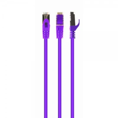 Патч-корд 15 м, S/STP, Violet, Cablexpert, Cat.6a, Cu, LSZH (PP6A-LSZHCU-V-15M)