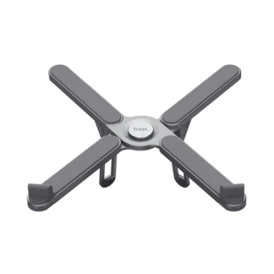 Підставка для ноутбука до 17" Trust Macy, Grey, 7 режимів висоти, алюмінієва (25647)