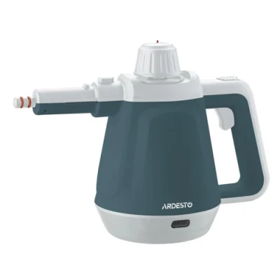 Пароочисник Ardesto STC-C1200W3-5, Blue/Black, 1200W, ємність для води 0,4л, максимальний тиск пари 3,5 бар, температура пари 135°C, набір щіток