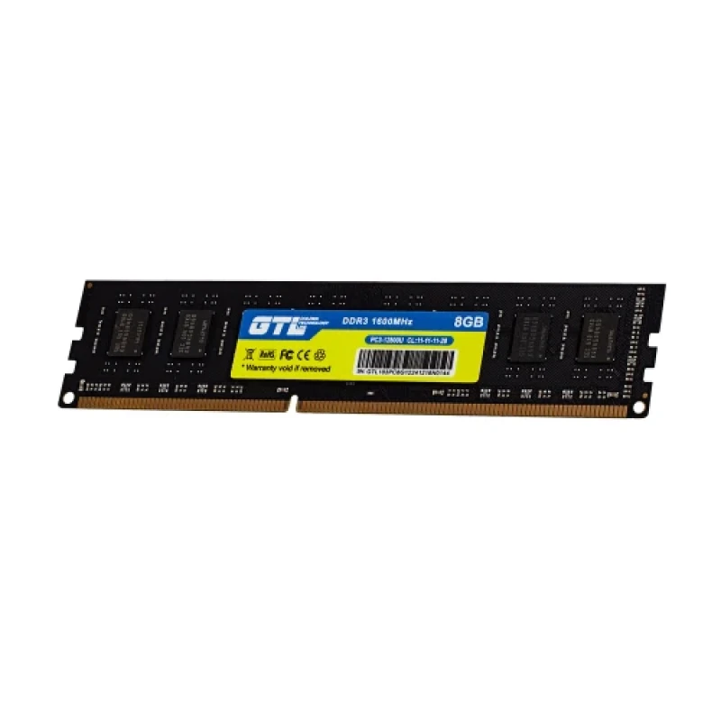 Пам'ять 8Gb DDR3, 1600 MHz, GTL, 11-11-11-28, 1.5V (GTL8D316BK)