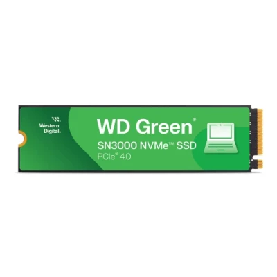Твердотільний накопичувач SSD 1Tb, Western Digital Green SN3000, PCI-E 4.0 x4, M.2 2280, 3D TLC, 5000/4200 МБ/с (WDS100T4G0E)