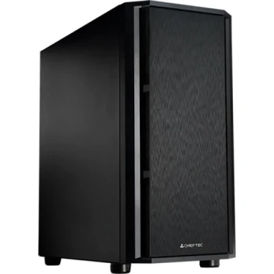 Корпус Chieftec Pro Mini, Black, без БЖ, для MicroATX / Mini ITX, 1xType-C / 1xUSB 3.0 / 1xUSB 2.0, макс. CPU - 165 мм / VGA - 330 мм, 1x120 мм (AZ-01B-OP)