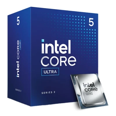 Процесор Intel Core Ultra 5 225 (LGA1851), Box, 10x3.3 ГГц (Turbo Boost 4.9 ГГц, 10 потоків), Intel Graphics, AI Boost, L3 20Мб / L2 22Мб, Arrow Lake, 3 нм, TDP 65 Вт / 121 Вт (BX80768225)