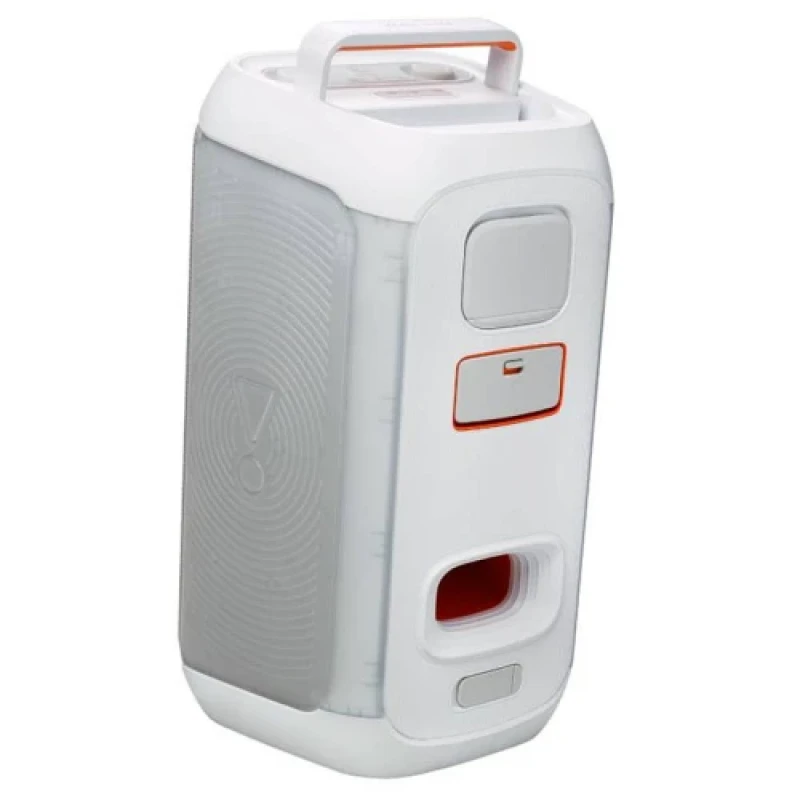 Колонка портативна JBL PartyBox Club 120, White, 160 Вт, Bluetooth, полікарбонат/метал, керування зверху, IPX4 (JBLPBCLUB120SWEP)
