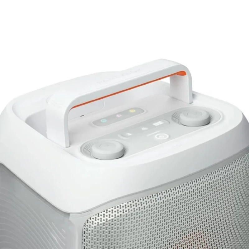 Колонка портативна JBL PartyBox Club 120, White, 160 Вт, Bluetooth, полікарбонат/метал, керування зверху, IPX4 (JBLPBCLUB120SWEP)