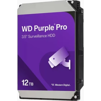 Жорсткий диск 3.5" 12Tb Western Digital Purple Pro, SATA3, 512 Мб, 7200 об/хв (WD122PURP)