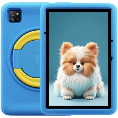 Планшет 10.1'' Blackview Tab A6 Kids, Blue, (1280x800, IPS), Allwinner A523 (8 ядер), RAM 4Gb, ROM 128Gb, MicroSD (max 1Tb), Wi-Fi, BT v5.0, 2 Cam (8Mp + 5Mp), 5100 mAh, Android 14 (6931548319139)
