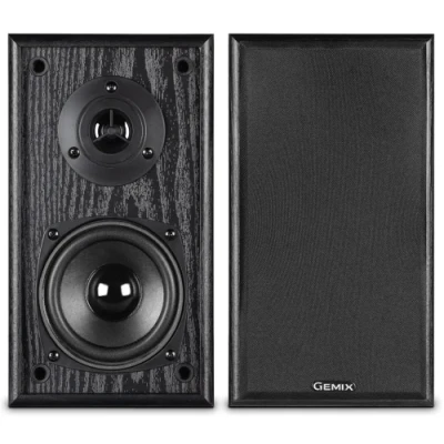 Колонки 2.0 Gemix TF-611 Black, сателіти 2 x 18 Вт, МДФ, функція 3D, живлення від мережі 220V, керування ззаду Колонки 2.0 Gemix TF-611 Black, сателіти 2 x 18 Вт, МДФ, функція 3D, живлення від мережі 220V, керування ззаду