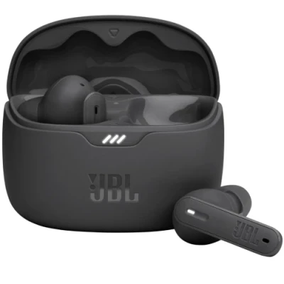 Навушники бездротові JBL Tune 245NC, Black, Bluetooth, мікрофон, чохол з функцією заряджання, технологія "Pure Bass" (JBLT245NCTWSBLK)