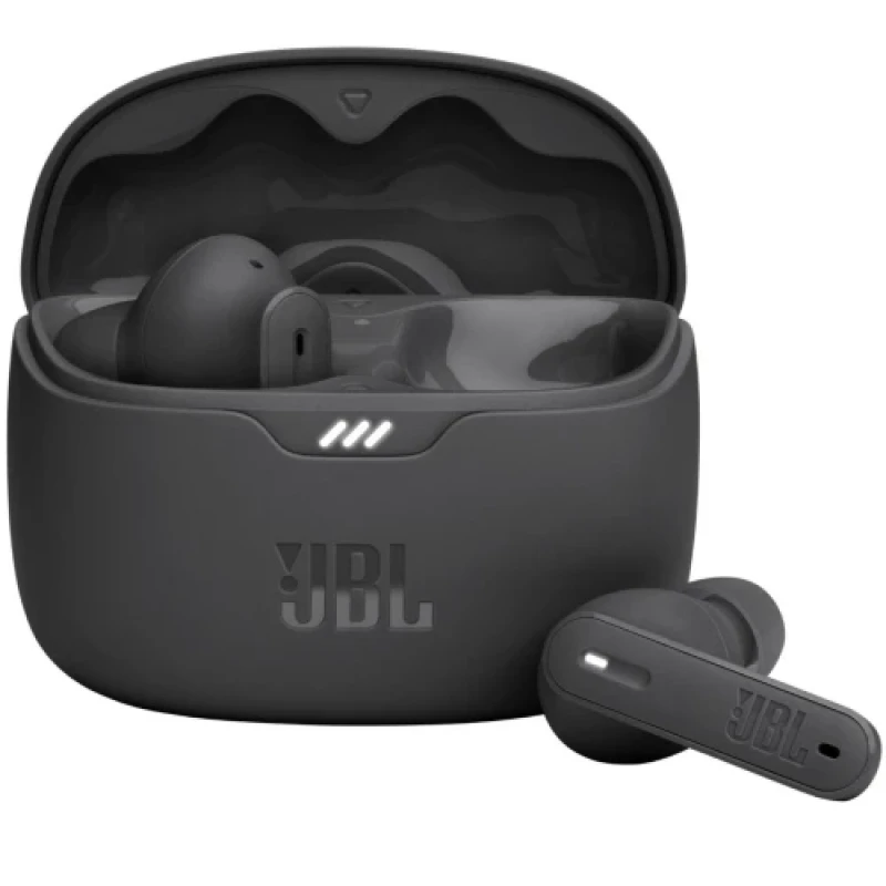 Навушники бездротові JBL Tune 245NC, Black, Bluetooth, мікрофон, чохол з функцією заряджання, технологія "Pure Bass" (JBLT245NCTWSBLK)
