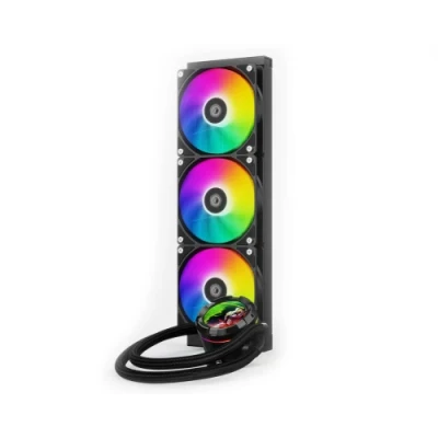Система рідинного охолодження ID-Cooling Space LCD SL360 XE, 3х120мм ARGB fans, 4pin PWM, Intel LGA2066/2011/1851/1700/1200/115x; AMD AM5/AM4, до 350Вт TDP, LCD-дисплей 2,1"