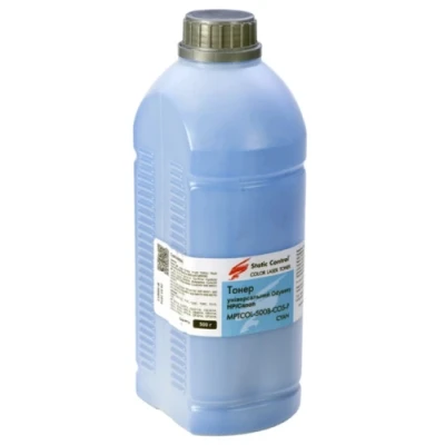 Тонер HP / Canon Universal, Cyan, 500 г, Static Control "Odyssey 3" (MPTCOL-500B-COS3-P)