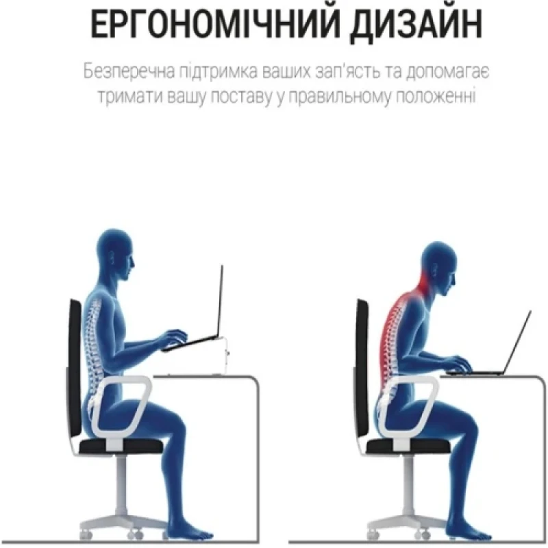 Підставка для ноутбука до 16" OfficePro LS320G, Grey, алюміній/силікон, регулювання висоти