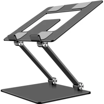 Підставка для ноутбука до 17.3" OfficePro LS111G, Grey, алюміній/силікон, регулювання нахилу Підставка для ноутбука до 17.3" OfficePro LS111G, Grey, алюміній/силікон, регулювання нахилу