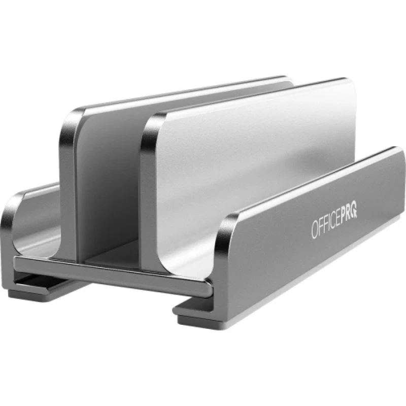Підставка для ноутбука до 17.6" OfficePro LS580G, Gray, вертикальна, алюміній/силікон