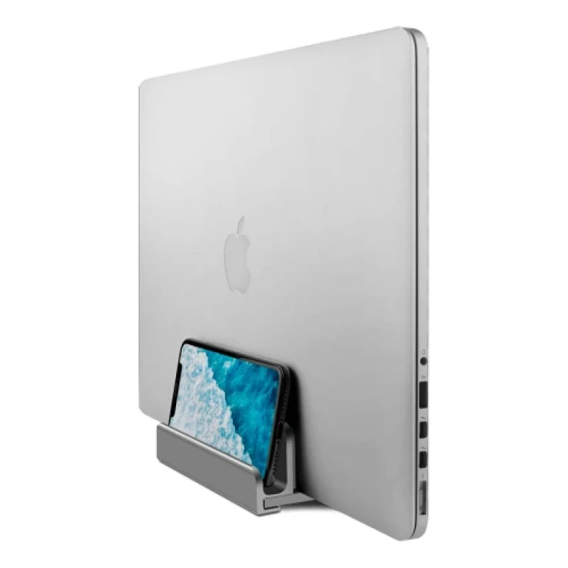 Підставка для ноутбука до 17.6" OfficePro LS580G, Gray, вертикальна, алюміній/силікон