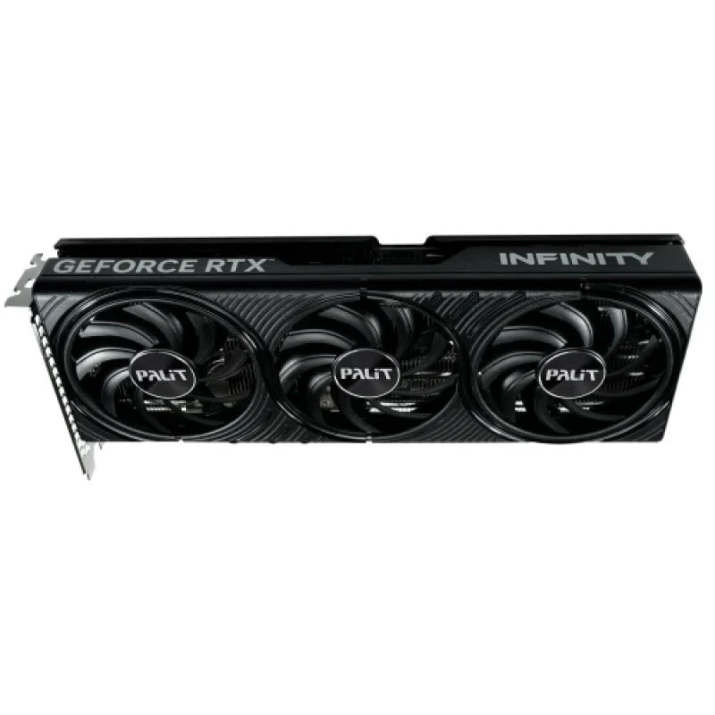 Відеокарта GeForce RTX 5070, Palit, Infinity 3, 12Gb GDDR7, 192-bit, HDMI/3xDP, 2512/28000 MHz, 16-pin (NE75070019K9-GB2050S)