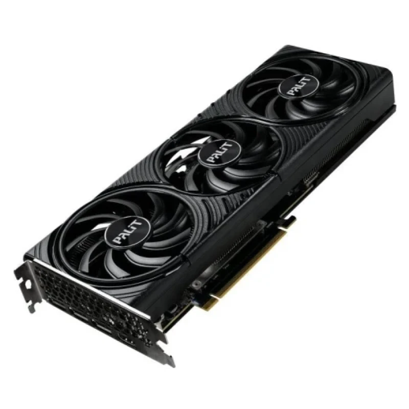 Відеокарта GeForce RTX 5070, Palit, Infinity 3, 12Gb GDDR7, 192-bit, HDMI/3xDP, 2512/28000 MHz, 16-pin (NE75070019K9-GB2050S)