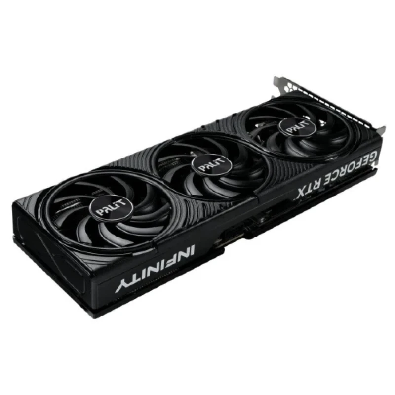 Відеокарта GeForce RTX 5070, Palit, Infinity 3, 12Gb GDDR7, 192-bit, HDMI/3xDP, 2512/28000 MHz, 16-pin (NE75070019K9-GB2050S)