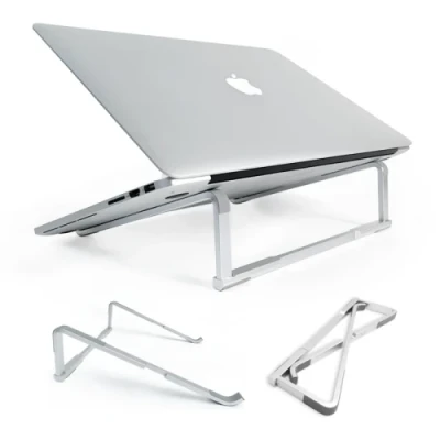 Підставка для ноутбука до 16" OfficePro LS530, Silver, алюміній/силікон