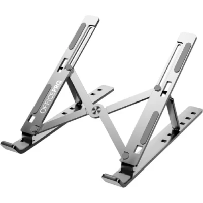 Підставка для ноутбука до 16" OfficePro LS320S, Silver, алюміній/силікон, регулювання висоти