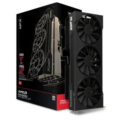 Відеокарта Radeon RX 9070 XT, XFX, Swift Gaming Edition, 16Gb GDDR6, 256-bit, HDMI/3xDP, 2970/20000 MHz, 2x8-pin (RX-97TSWF3B9)