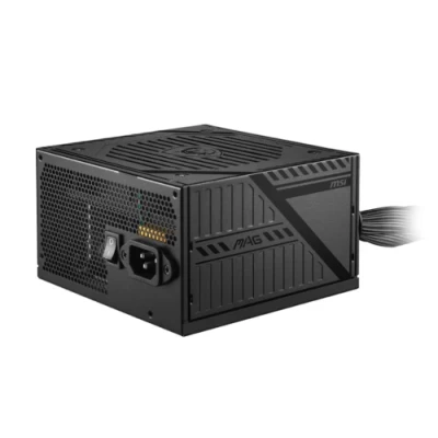 Блок живлення 650 Вт, MSI MAG A650BNL, Black, 80+ Bronze, Active PFC, 12 см, 2xMolex / 5xSATA / 2x6+2-pin / 2x4+4-pin / 1x20+4-pin, захист OCP/OVP/OPP/SCP