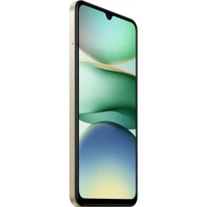 Смартфон Xiaomi Redmi A5 Gold, 2 Nano SIM, 6.88" (1640х720) IPS, 120 Гц, Unisoc T7250 8x2.0GHz, RAM 3GB, ROM 64GB, MicroSD, GPS, Wi-Fi, BT, LTE, 2 Cam (32 Мп+8 Мп), Li-Ion 5200mAh, Android 15