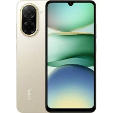 Смартфон Xiaomi Redmi A5 Gold, 2 Nano SIM, 6.88" (1640х720) IPS, 120 Гц, Unisoc T7250 8x2.0GHz, RAM 4GB, ROM 128GB, MicroSD, GPS, Wi-Fi, BT, LTE, 2 Cam (32 Мп+8 Мп), Li-Ion 5200mAh, Android 15