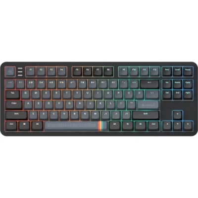 Клавіатура Dark Project ALU87, Midnight, ENG/UA, USB, RGB підсвічування, кабель 1.8 м, 87 кнопки (DPKB_MIDNIGHT_87_ANSI_UA)