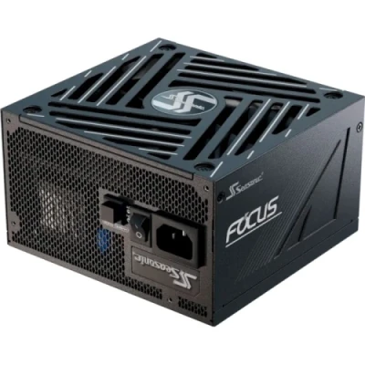 Блок живлення 1000 Вт, Seasonic Focus GX ATX 3.1, Black, модульний, 80+ Gold, Active PFC, 13.5 см FDB, 3xMolex / 8xSATA / 2xSATA 3.3V / 1x16-pin / 3x6+2-pin / 2x4+4-pin / 20+4-pin, захист OPP/OVP/UVP/OCP/OTP/SCP (FOCUS-GX-1000-ATX31)