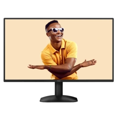 Монітор 23.8" AOC 24B31H, Black, WLED, IPS, 1920x1080 (16:9), 1 мс, 120 Гц, 300 кд/м², 1500:1, 178°/178°, HDMI/VGA, VESA 100x100, Adaptive Sync