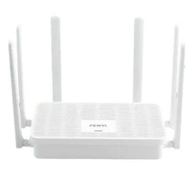 Роутер Fenvi FV-AX3000WR, White, WiFi 6 (2.4GHz до 574 MB/s / 5GHz до 2402 MB/s), 3xGLan, 1xGWan, MU-MIMO, 6 внешних антенн