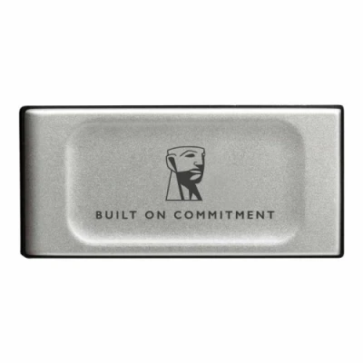 Зовнішній накопичувач SSD, 2Tb, Kingston XS2000 "BoC", Grey, Type-C 3.2 (Gen 2x2), 2000 / 2000 Мб/с, до комплекту входить гумовий чохол (SXS2000/2000GA)