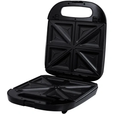 Мультимейкер Liberton LSM-5107, Black/Silver, 1400W, 4в1 гриль, трикутні сендвічі 4шт, бельгійські вафлі 2шт, горішки 12шт, антипригарне покриття, індикатор живлення та готовності, автоматичний контроль температури Мультимейкер Liberton LSM-5107, Black/Silver, 1400W, 4в1 гриль, трикутні сендвічі 4шт, бельгійські вафлі 2шт, горішки 12шт, антипригарне покриття, індикатор живлення та готовності, автоматичний контроль температури
