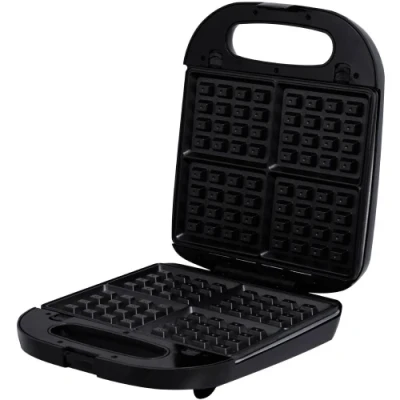 Мультимейкер Liberton LSM-5107, Black/Silver, 1400W, 4в1 гриль, трикутні сендвічі 4шт, бельгійські вафлі 2шт, горішки 12шт, антипригарне покриття, індикатор живлення та готовності, автоматичний контроль температури Мультимейкер Liberton LSM-5107, Black/Silver, 1400W, 4в1 гриль, трикутні сендвічі 4шт, бельгійські вафлі 2шт, горішки 12шт, антипригарне покриття, індикатор живлення та готовності, автоматичний контроль температури