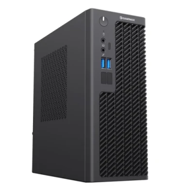 Корпус GameMax ST160, Black, 230 Вт, SFF, Mini ITX, 2хUSB 3.0, макс. CPU - 75 мм, 1x80 мм, VESA кріплення в комплекті (ST-160-2U3-Flex-230M)