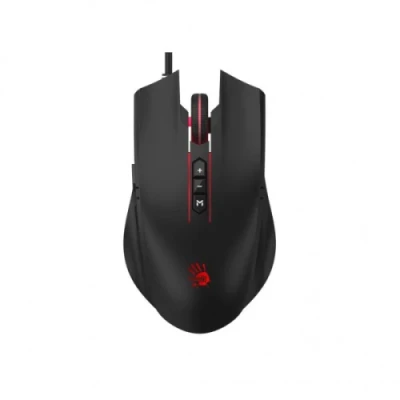 Миша Bloody ES7, Stone Black, USB, оптична (сенсор PixArt), 100-6000 cpi, 15G, 45 IPS, RGB підсвічування, 8 програмованих кнопок, 1.8 м