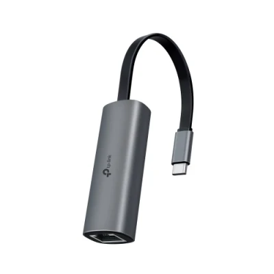 Мережевий адаптер TP-Link UE302C, Grey, Type-C 3.0 - RJ45 (2.5 Гбіт/с), 10 см