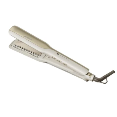 Випрямляч (Праска) для волосся Ardesto HS-Y701PERL, Beige, 50W, 130-230 °С, керамічне покриття, автоматичне вимкнення через 45 хвилин, подача пари: 0.025 г/сек