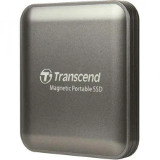 Зовнішній накопичувач SSD, 1Tb, Transcend ESD420, Iron Grey, Type-C 3.2 (Gen 2x2), 2000 / 2000 Мб/с, підтримка MagSafe (TS1TESD420C)