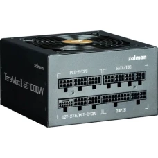 Блок живлення 1000 Вт, Zalman TeraMax II SE, Black, модульний, 80+ Gold, Active PFC, 12 см FDB, 3xMolex / 12xSATA / 1x16-pin / 4x6+2-pin / 2x4+4-pin / 1x20+4-pin, захист OCP/OTP/OPP/OVP/UVP/SCP, ATX 12V 3.1 (ZM1000-TMX2SE)