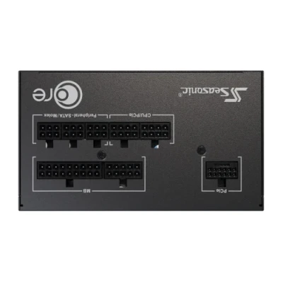 Блок живлення 750 Вт, Seasonic Core GX ATX 3.1, Black, модульний, 80+ Gold, Active PFC, 12 см HDB, 3xMolex / 6xSATA / 1x16-pin / 2x6+2-pin / 2x4+4-pin / 20+4-pin, защита OCP/OPP/OTP/OVP/SCP/UVP (CORE GX-750-ATX31) Блок живлення 750 Вт, Seasonic Core GX ATX 3.1, Black, модульний, 80+ Gold, Active PFC, 12 см HDB, 3xMolex / 6xSATA / 1x16-pin / 2x6+2-pin / 2x4+4-pin / 20+4-pin, защита OCP/OPP/OTP/OVP/SCP/UVP (CORE GX-750-ATX31)