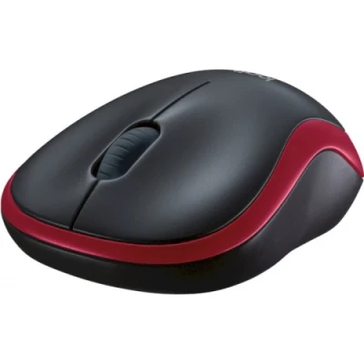 Миша бездротова Logitech M185, Red/Black, USB, оптична, 1000 dpi, 3 кнопки, 1xAA (910-002237) Миша бездротова Logitech M185, Red/Black, USB, оптична, 1000 dpi, 3 кнопки, 1xAA (910-002237)