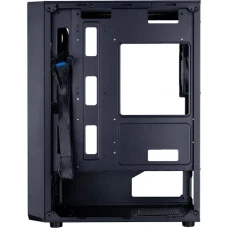 Корпус 1stPlayer FD3-M, Black, без БЖ, Mini Tower, для Micro ATX / Mini ITX, 1xUSB 3.0 / 2xUSB 2.0, макс. CPU - 155 мм / VGA - 290 мм, 4x120 мм ARGB, бічна панель із загартованого скла (FD3-M-BK-4F7)