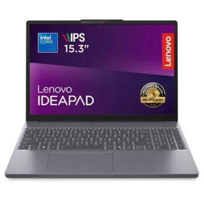 Ноутбук 15" Lenovo IdeaPad Slim 3 15IRU10 (83KD0015RA) Grey, 15.3" (1920x1200, IPS, 60 Hz), Intel Core 3 100U (6x0.9-4.7GHz), 16GB DDR5, SSD 512GB, UHD Graphics, Wi-Fi 6, Bluetooth 5.2, Type-C/2xUSB 3.2, HDMI, 50Wh, DOS