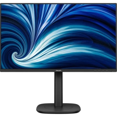Монітор 23.8" Philips 24B2N3200J/00, Black, WLED, IPS, 1920x1080 (16:9), 4 мс, 120 Гц, 300 кд/м², 1500:1, 178°/178°, VGA/HDMI/DP, 4хUSB-A/USB-B, 2 x 2 Вт, Vesa 100x100, Adaptive Sync