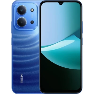 Смартфон Xiaomi Redmi 15C, Moonlight Blue, 2 Nano-SIM, 6.9" (1600x720, IPS, 120 Гц), MediaTek Helio G81-Ultra (8 ядер), Adreno 619, RAM 4GB, ROM 128GB, MicroSD, NFC, GPS, Wi-Fi, Bluetooth, LTE, 50 Мп + 13 Мп, 6000 mAh, Android 15