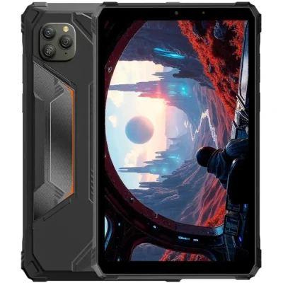 Планшет 8.68" Blackview Active 5, Black, 1340x800, IPS, 90 Гц, Unisoc T615 (8 ядер), Mali-G57 MP1, 8Gb, 128Gb, MicroSD (до 2 ТБ), 13 Мп + 16 Мп, IP69K, NFC, LTE, Wi-Fi, Bluetooth 5.2, 6600 mAh, Android 15