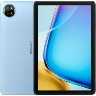 Планшет 10.1" Blackview Tab 20 Wi-Fi, Blue, 1280x800, IPS, 60 Гц, Unisoc Tiger T310 (4 ядер), PowerVR GE8300, 4Gb, 64Gb, MicroSD (до 2 ТБ), 8 Мп + 5 Мп, Wi-Fi, Bluetooth 5.0, 6600 mAh, Android 15 (6931548323143)